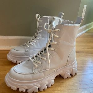 Pretty little thing platform sneakers